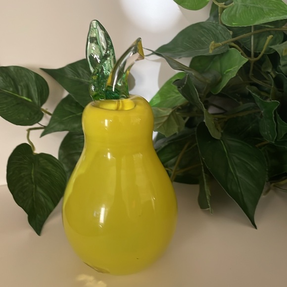 A. Jablonski Crystal Yellow Pear! Signed by Artist - Picture 5 of 13